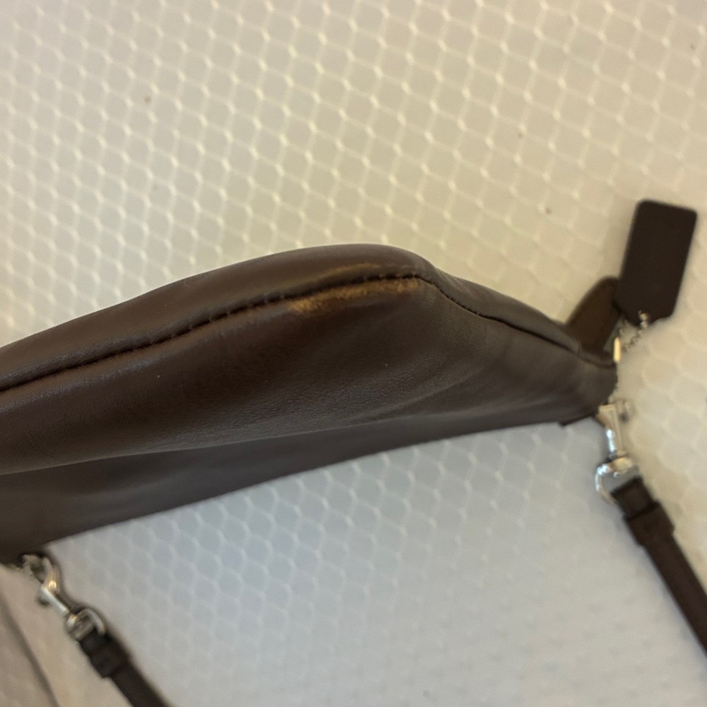 Coach Legacy Turnlock Crossbody In Chocolate Brown - Picture 10 of 10